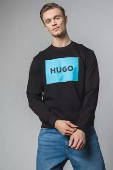 Толстовка Duragol из хлопка Hugo, черный