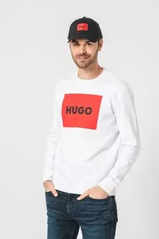 Толстовка Duragol из хлопка Hugo, красный
