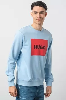 Толстовка Duragol из хлопка Hugo, синий