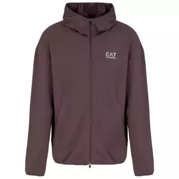 Толстовка EA7 EMPORIO ARMANI 7M000127_AF12501 full zip, коричневый