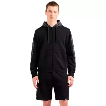 Толстовка EA7 EMPORIO ARMANI 7M000209_AF12660 full zip, черный