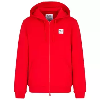 Толстовка EA7 EMPORIO ARMANI 7X000044_AF12116 full zip, красный