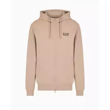 Толстовка EA7 EMPORIO ARMANI 8NPM33_PJVRZ full zip, бежевый