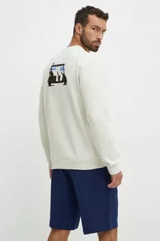 Толстовка EA7 Emporio Armani, бежевый