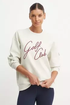 Толстовка EA7 Emporio Armani, бежевый