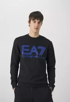Толстовка EA7 Emporio Armani, черный