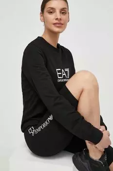 Толстовка EA7 Emporio Armani, черный
