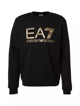 Толстовка EA7 Emporio Armani, черный