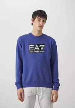 Толстовка EA7 Emporio Armani, цвет bluette