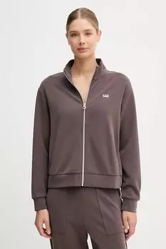 Толстовка Ea7 Emporio Armani, коричневый