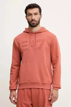 Толстовка Ea7 Emporio Armani, оранжевый