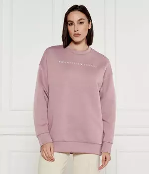 Толстовка Ea7 Loose Fit, розовый