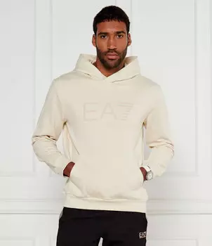 Толстовка EA7 Regular Fit, бежевый