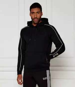 Толстовка EA7 Regular Fit, черный