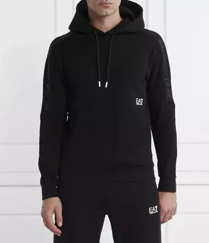 Толстовка EA7 Regular Fit, черный