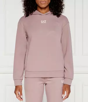 Толстовка EA7 Regular Fit, фиолетовый