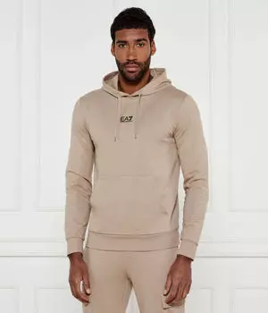 Толстовка Ea7 Slim Fit, бежевый