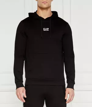 Толстовка EA7 Slim Fit, черный