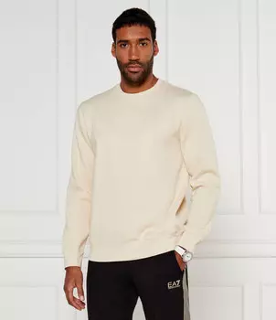 Толстовка EA7 SWEATSHIRT Regular Fit, бежевый