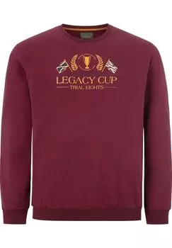 Толстовка EARL AEDAN Charles Colby, красный