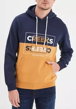 Толстовка EASY LANGRMELIGES Creeks, горчица