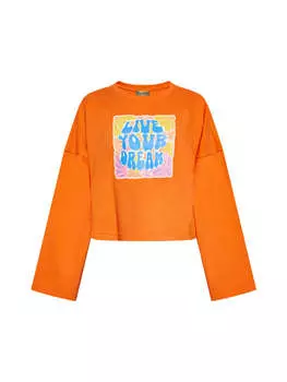 Толстовка ebeeza, оранжевый