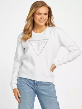 Толстовка Eco Carlee с треугольными чашками Guess Factory, цвет Pure White