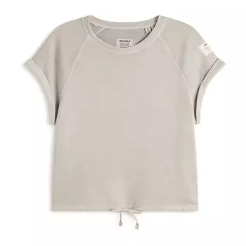 Толстовка Ecoalf Reine short sleeve, бежевый