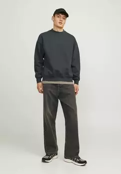 Толстовка EINFARBIG Jack & Jones, темно-зеленый