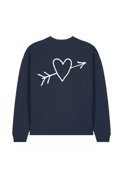 Толстовка EL AMOR BACK EMBROIDERY UNISEX Mira Paris, темно-синий