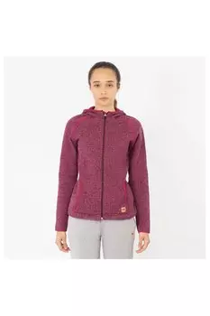 Толстовка Ela с контрастными полосками и молнией Tao, красный