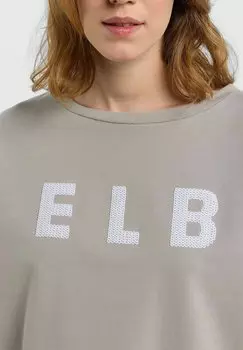 Толстовка Elbsand, серо-коричневый