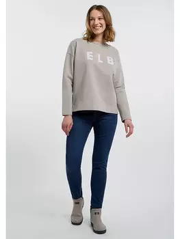 Толстовка ELBSAND Sweatshirt Alaia, бежевый