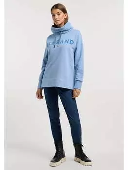 Толстовка ELBSAND, светло-синий