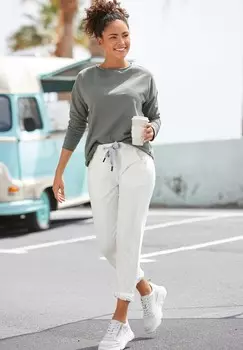 Толстовка Elbsand, зеленый