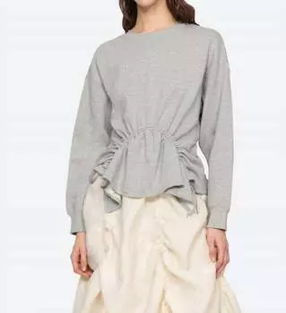 Толстовка Elegi серого цвета SEA