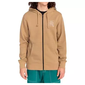 Толстовка Element Ursa Full Zip, коричневый
