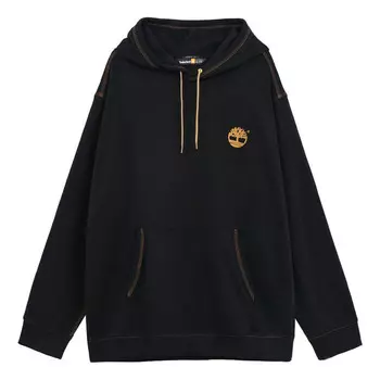 Толстовка elevated hoodie 'black' Timberland, черный