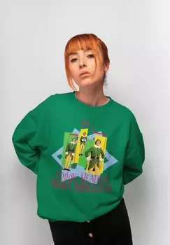 Толстовка ELF RETRO NINNY MUGGINS Henry Tiger, зеленый