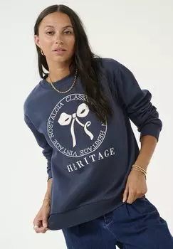 Толстовка ELLEN Kaffe, темно-синий