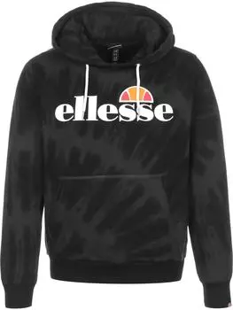 Толстовка ellesse, цвет black tiedye