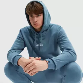 Толстовка Ellesse с капюшоном "H HOODED SEATSHIRT", синий