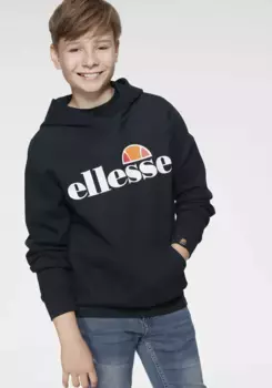 Толстовка Ellesse с капюшоном "JERO OH HOODY JNR - для детей", цвет морской волны
