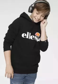 Толстовка Ellesse с капюшоном "JERO OH HOODY JNR - для детей", черный