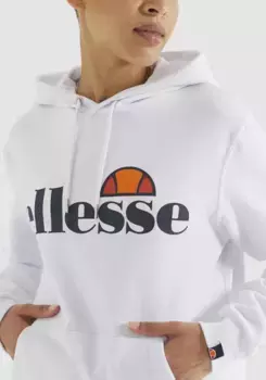 Толстовка Ellesse с капюшоном "TORICES OVER HEAD HOODY", белый