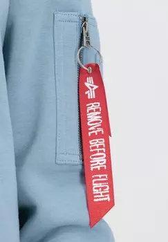 Толстовка EMB Alpha Industries, сине-серый