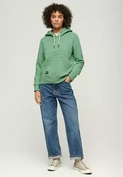 Толстовка EMBOSSED GRAPHIC Superdry, цвет creme de menthe green