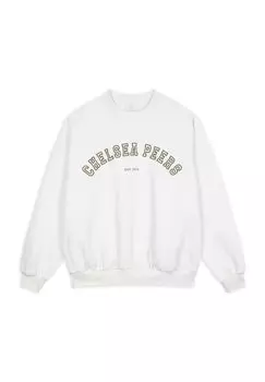 Толстовка EMBROIDERED LOGO Chelsea Peers, молочный