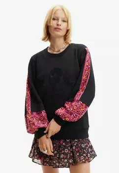 Толстовка Embroidered Puff Desigual, черный