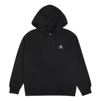 Толстовка embroidered star chevron pullover 'black' Converse, черный